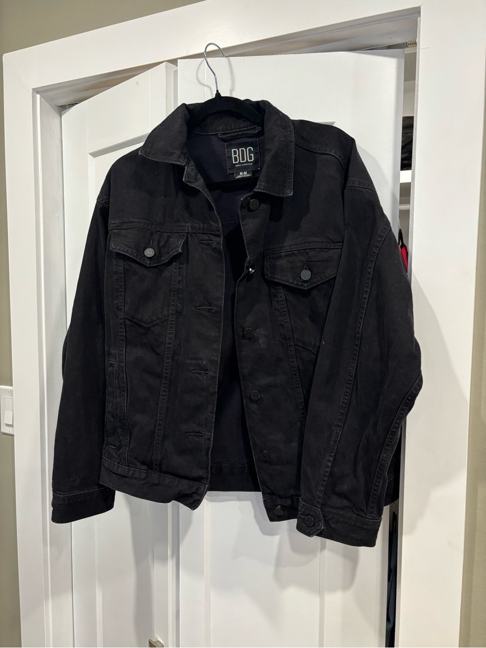 BDG Black Oversized Denim Jacket